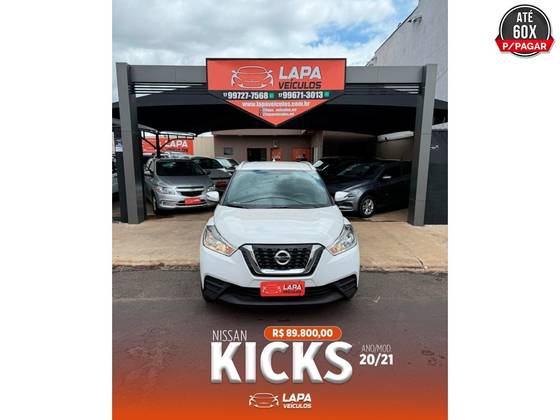 NISSAN KICKS 1.6 16V FLEXSTART S 4P XTRONIC NISSAN KICKS 1.6 16V FLEXSTART S 4P XTRONIC